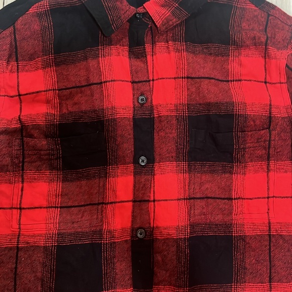 Old Navy The Boyfriend Shirt Flannel - Picture 3 of 3